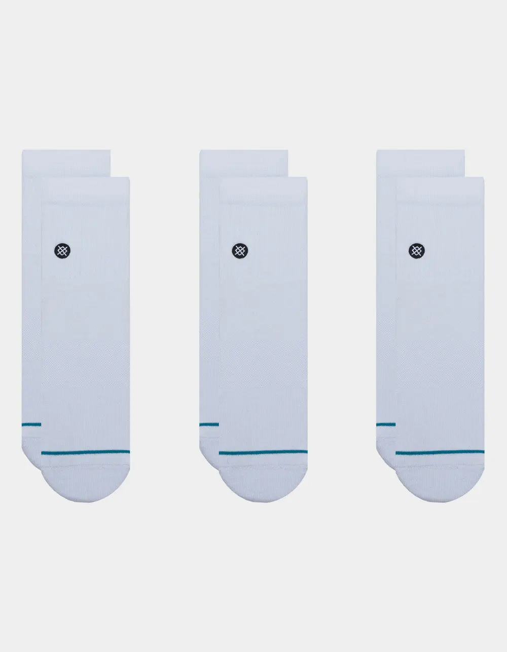 STANCE Icon 3 Pack Mens Quarter Socks