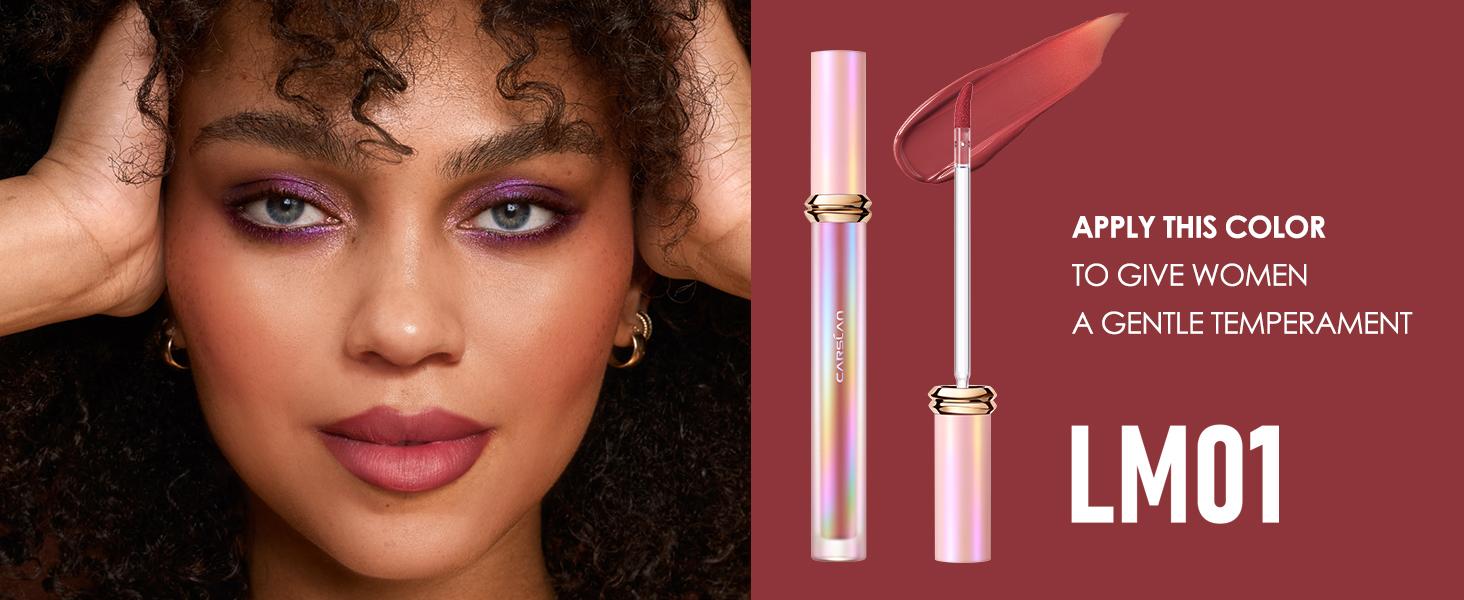 CARSLAN Matte Liquid Lipstick Long Lasting Highly Pigmented Lip Color Make Up For Women Lightweight Smooth Summer Full Coverage Lipgloss Makeup Carlan Sweet Kiss Smudgeproof CARSLAN Matte Liquid Lipstick Long Lasting Highly Pigmented Lip Color Make Up For Women Lightweight Smooth Summer Full Coverage Lipgloss Makeup Carlan Sweet Kiss Smudgeproof