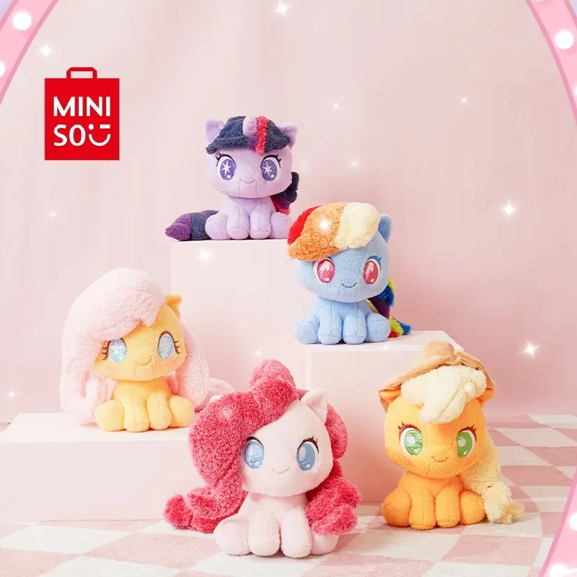 MINISO My Little Pony Kawaii Chibi Plush Doll - Sweet Sitting Design, Ultra-Soft Fabric, Charming Gift For Women And Fans Christmas & Holiday Haul#Summervibes