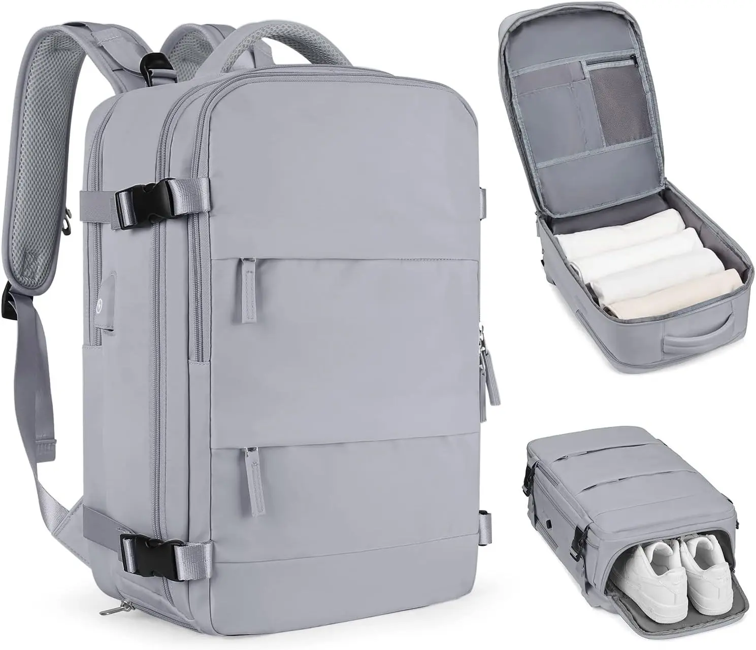coofay Personal Item Travel Backpack For Women Men Airline Approved Carry On Backpack Flight Approved Waterproof Sports Luggage Backpack Casual Daypack Small Hiking Backpack Gift