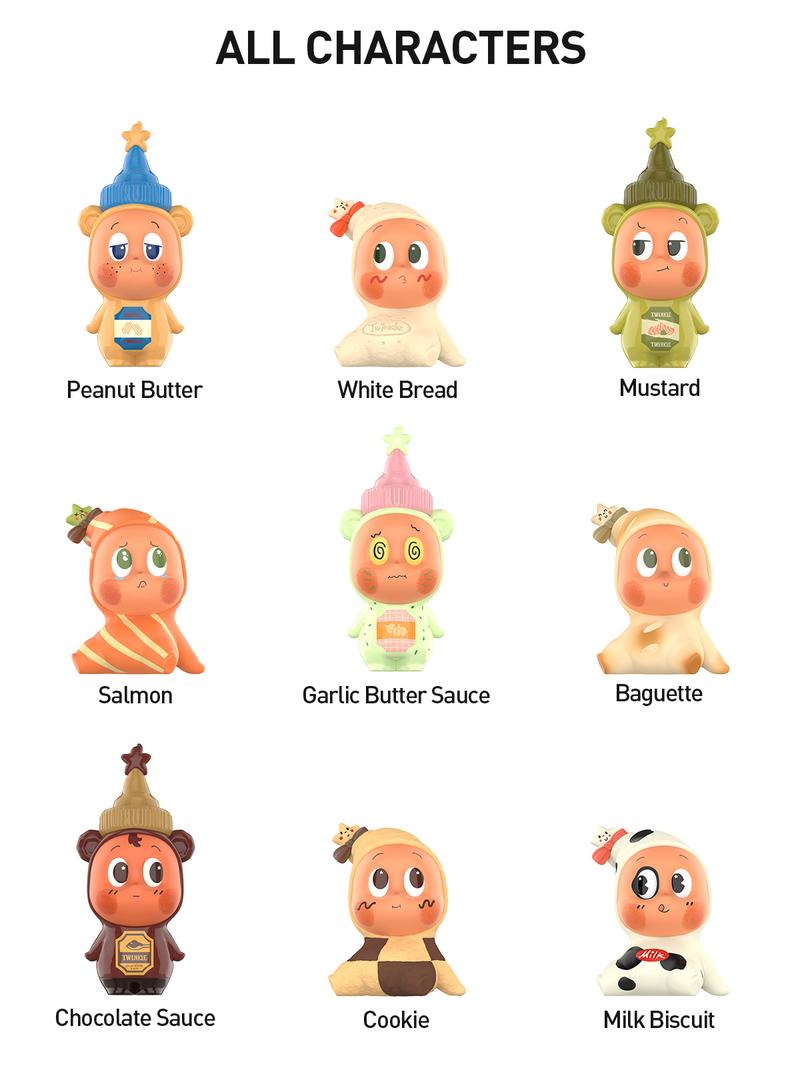 POP MART Twinkle Twinkle Create Your Taste Series Figures-A