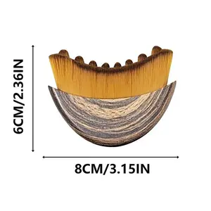 Integrate into Your Soothing Massage Routine. This Facial Lymphatic Massage Brush Aims to Support Relaxation for Skin and Body Through Gentle Motion.