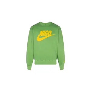 Nigo NRG Fleece Crew Sweatshirt "Green" FV5941 310