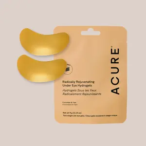 ACURE Under Eye Patches - Radically Rejuvenating Hydrogels- 2 Single Use Masks
