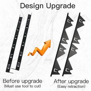 Stainless Steel Stove Gap Covers,Stove Gap Filler, Range Trim Kit, Stove Gap Guards, Heat Resistant and Easy to Clean, Easy retractable Length 13.8" to 27.5", Width 0.79"(2PCS) Stainless Steel Stove Gap Covers,Stove Gap Filler, Range Trim Kit, Stove Gap Guards, Heat Resistant and Easy to Clean, Easy retractable Length 13.8" to 27.5", Width 0.79"(2PCS)