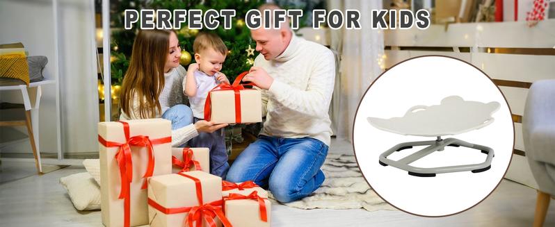 SCITOO Kids Swivel Chair, 220 LBS Capacity, Sensory Spinning Chair, Autistic Kids Sensory Toy Chair with Non-Slip Metal Base, Toddler Sit and Spin Chair for Coordination Balance Focus Training