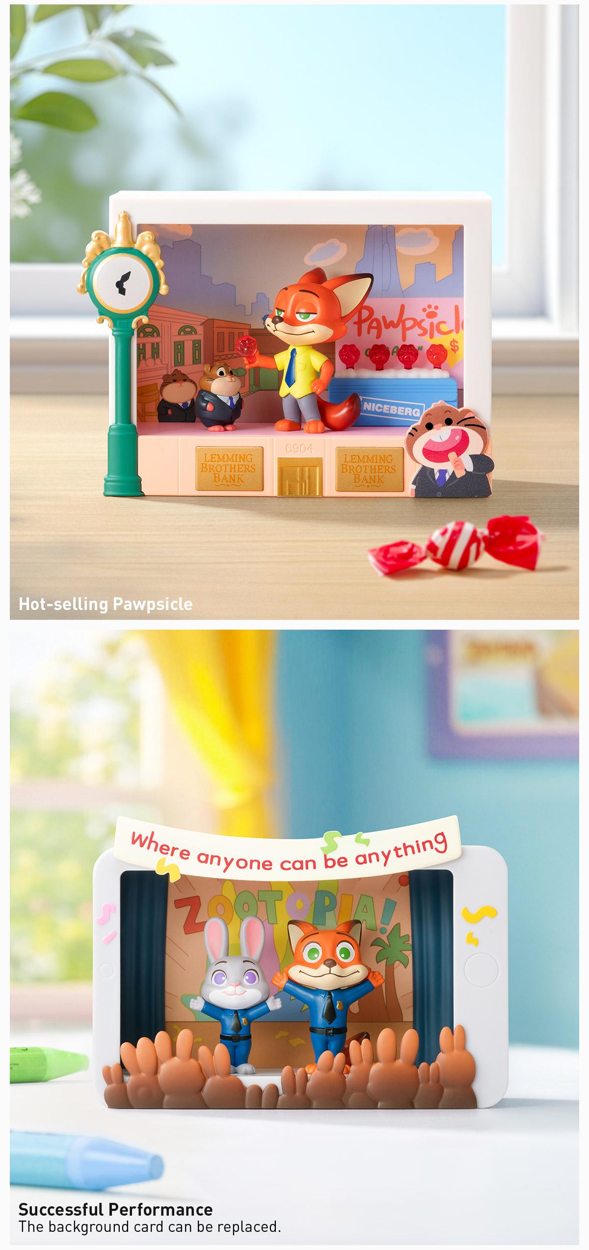 [Spanish]-Zootopia Highlight Moment Series – Escenas en Miniatura / Sets de Escena