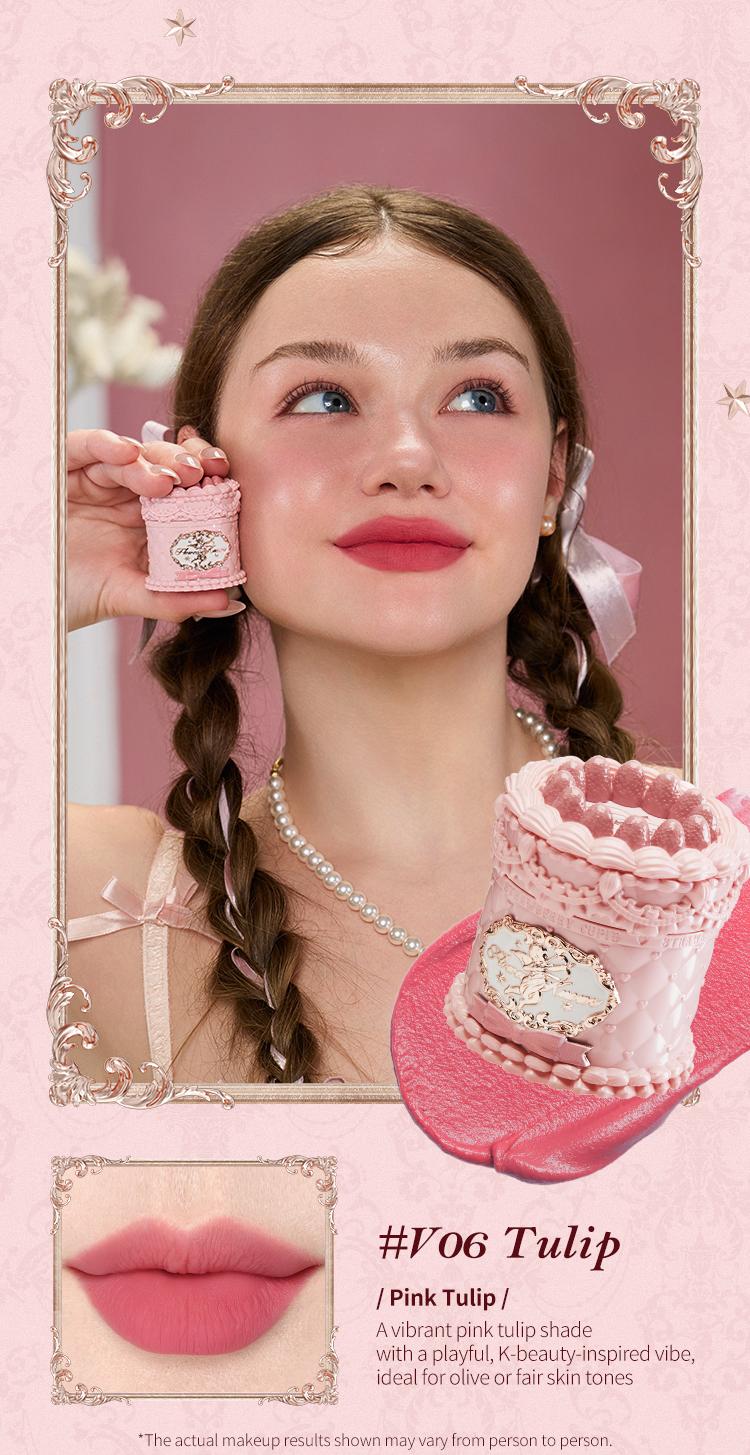 Flower Knows Strawberry Cupid Collection Cake Lip Cream, Smooth Matte Lip Cream, Long Lasting, Non-Stick Cup Lip Clay, Smudge Proof, High Pigment, Moisturizing, Summer Makeup Gift, Makeup Beauty Cosmetics Flower Knows Strawberry Cupid Collection Cake Lip Cream, Smooth Matte Lip Cream, Long Lasting, Non-Stick Cup Lip Clay, Smudge Proof, High Pigment, Moisturizing, Summer Makeup Gift, Makeup Beauty Cosmetics