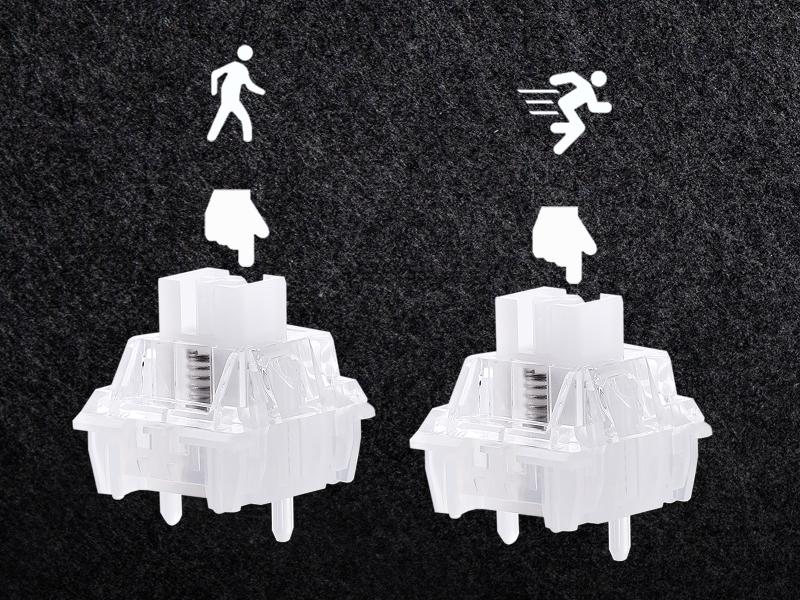 EPOMAKER HE68 Lite 65% ANSI US Layout Tray-Mounted Wired Hall Effect Magnetic Mechanical Keyboard DKS SOCD thocky creamykeyboards Tri-Mode USB-C/BT 5.0/2.4GHz Customizable RGB Backlight for PC/Mac/Linux creamy keyboard TikTokShopJumpstartSale