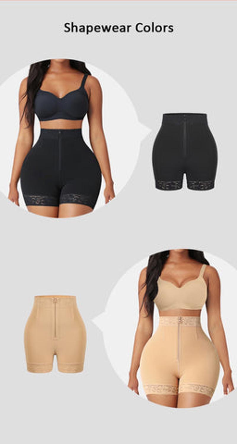 FeelinGirl High Waisted body short Shapewear Womens Fajas Colombianas Shapewear Postpartum Tummy Control  Body Shaper Shorts Womenswear Comfort Womenswear Underwear  Springtok