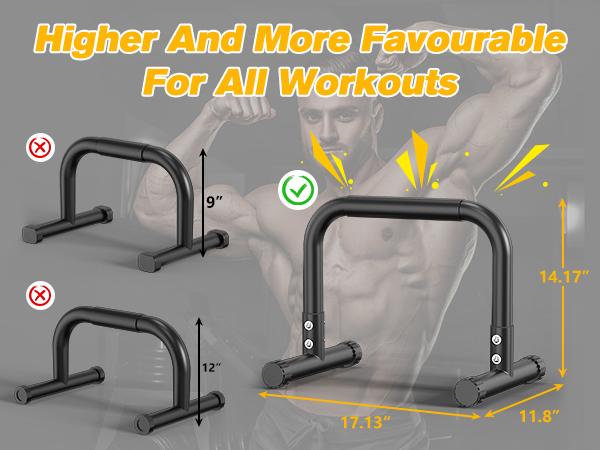 Relife Sports Dip Bars Portable Parallel Bar with Stable and Sturdy Thickened Steel for Home Gym Fitness TikTokShopHolidayHaul