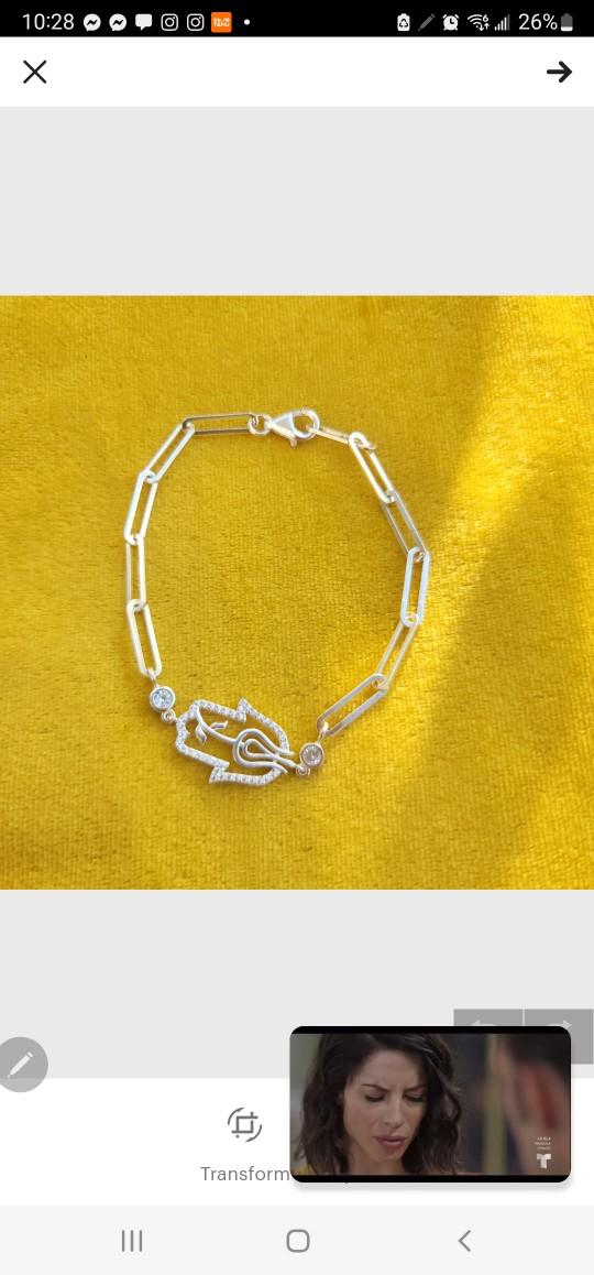 New Italy 925 Sterling Silver Bracelets