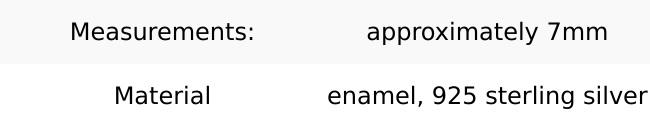 Ladybug Enamel Earrings