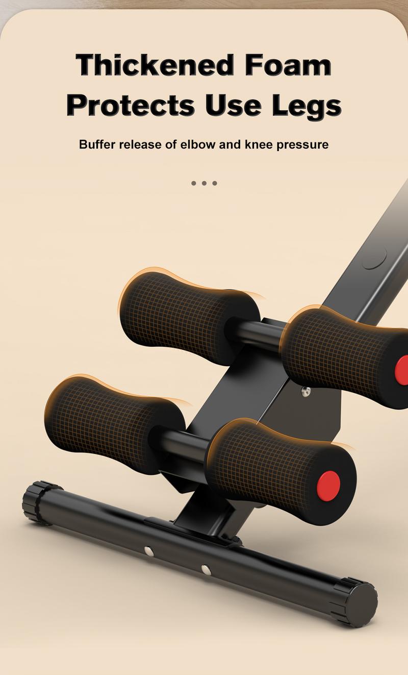 Relife Sports Ab Workout Equipment Adjustable Ab Machine Body Workout with Resistance Bands, Strength Training Exercise Equipment for Core & Abdominal