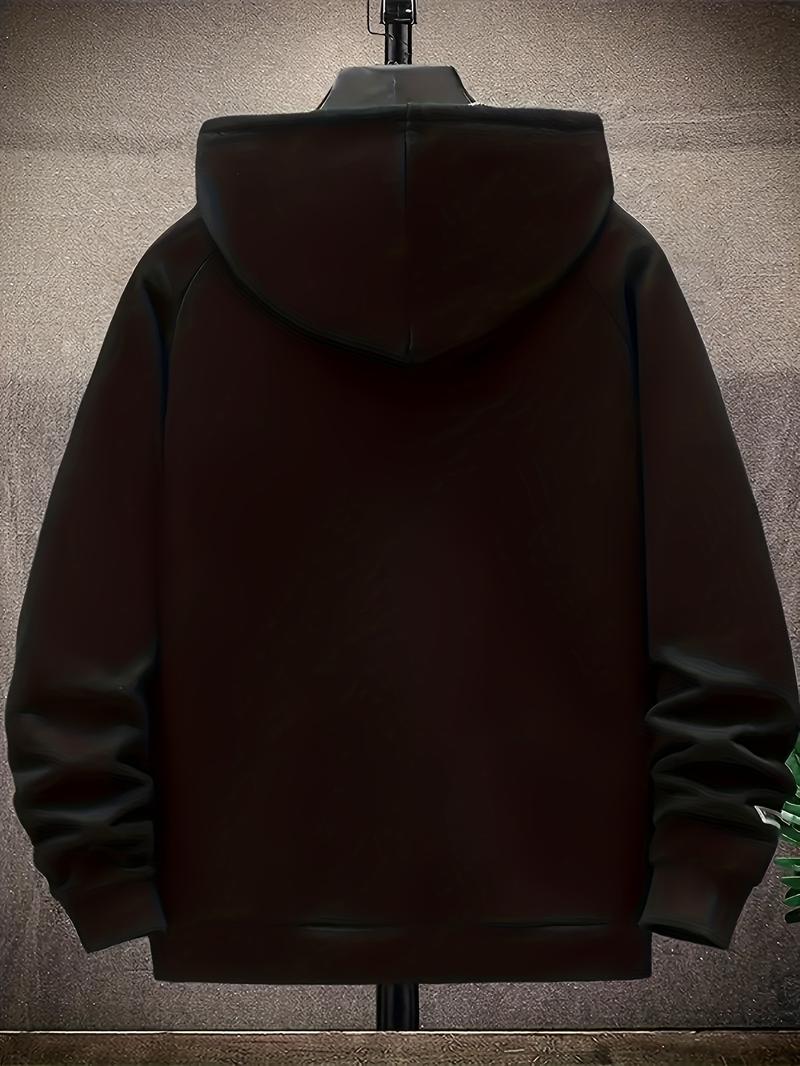 Black and White Colorblock Hooded Sports Set Trendy Versatile Comfortable Casual Wear High-End Feel