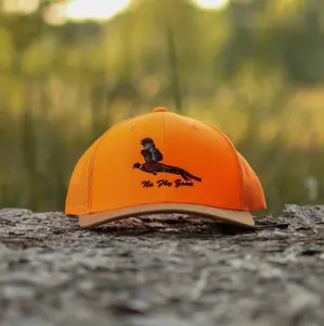 Hunter Orange Pheasant Hat