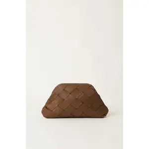 GIGI LEATHER CLUTCH