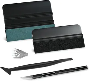 Window Film Kit - Window Privacy Film Installation Tools with Free Window Privacy Film, Easy to Apply Glass & Car Windows Tint Kit, Includes Felt Squeegee, Film Knife