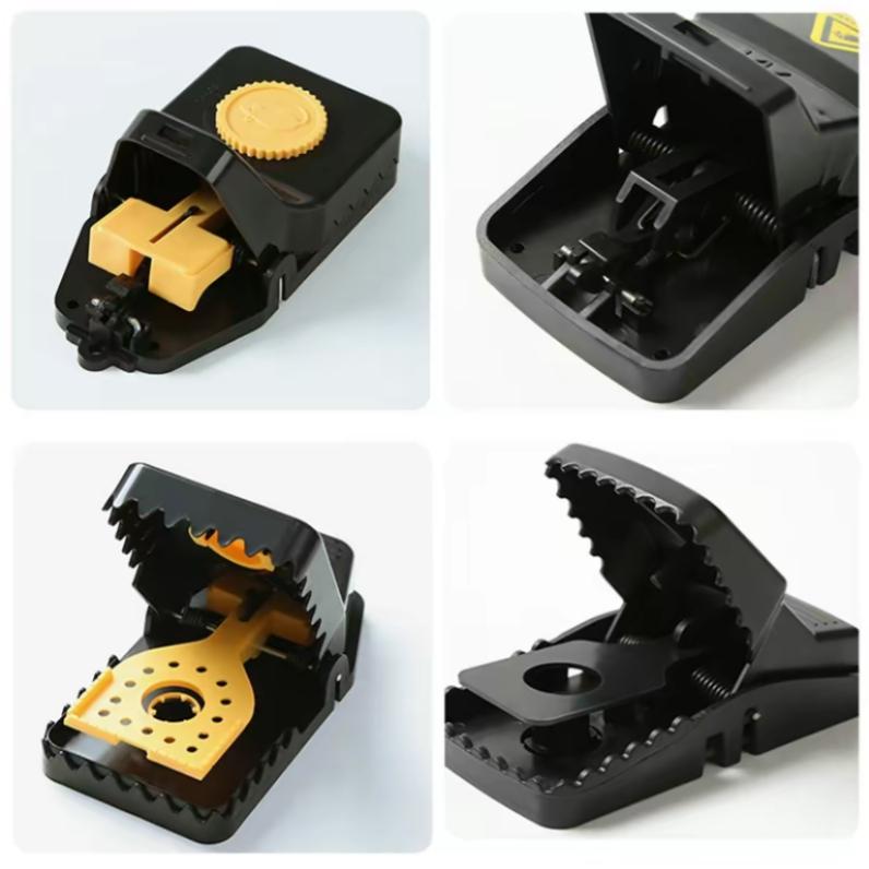 4 Pack Mouse Deterrent Traps, Indoor Outdoor and Car Engine Protection, Safe for Pets and Kids, Long Lasting Effect, Works with Mouse Repellent Balls