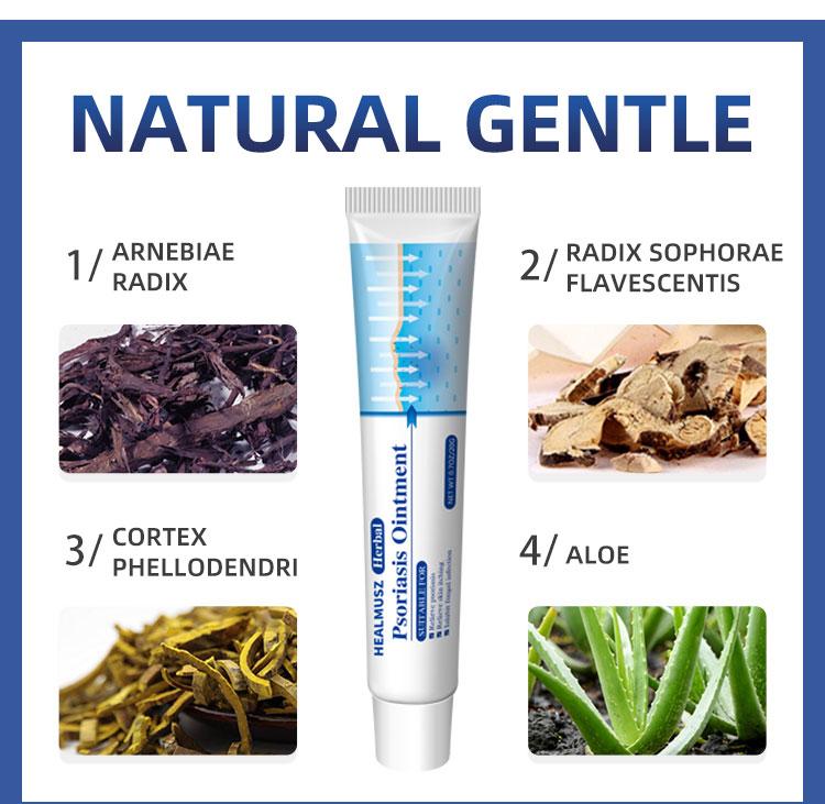 Herbal Antifungal Cream – Soothes Itching from Psoriasis, Eczema, Ringworm, Jock Itch, Athlete’s Foot, Toenail Fungus, Yeast Infection & Tinea – 100% Plant-Based, Steroid-Free – Restores Dry Cracked Skin & Protects Against Recurrence