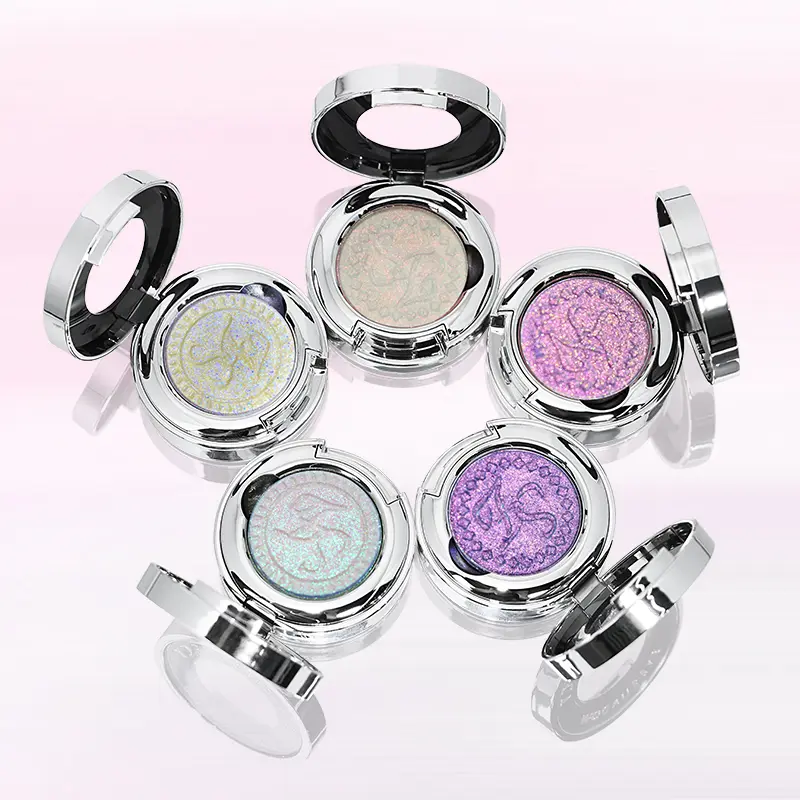 SE SHEENEFFECT 3-Pack Duochrome & Multichrome Eyeshadow Pigment Palette - Long Shelf (3 Years), Chromatic Shift, Multicolor Shine, Alcohol-Free, for Youth Makeup, Glossy Finish Cosmetic