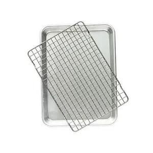 Nordic Ware Naturals Quarter Sheet with OvenSafe Grid