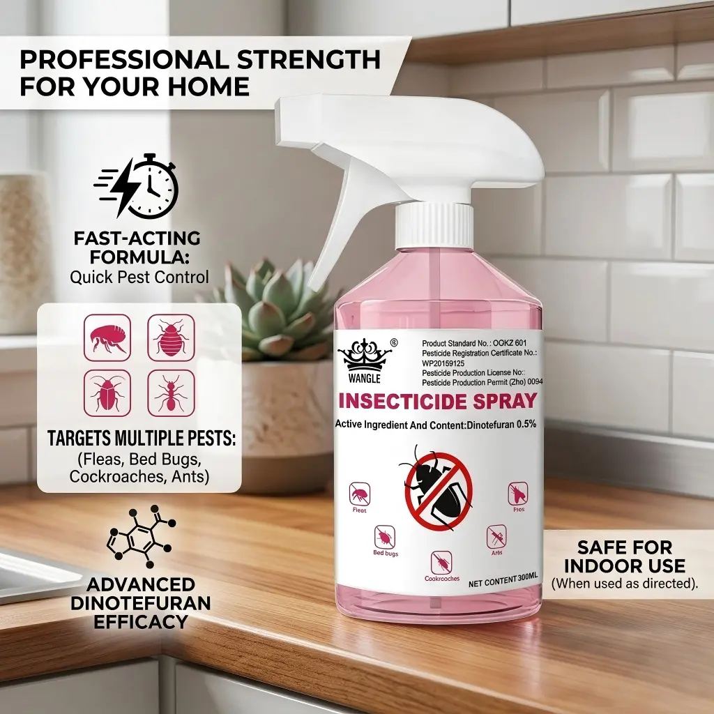 Third-Generation Roach Repellent Multi-Insect Spray, Indoor-Outdoor Pest Control Solution for Killing 40+ Household Pests (Roaches, Ants, Spiders, Bedbugs), Pet & Human-Safe for Bug-Free Living When Following Instructions, Indoors/Outdoors