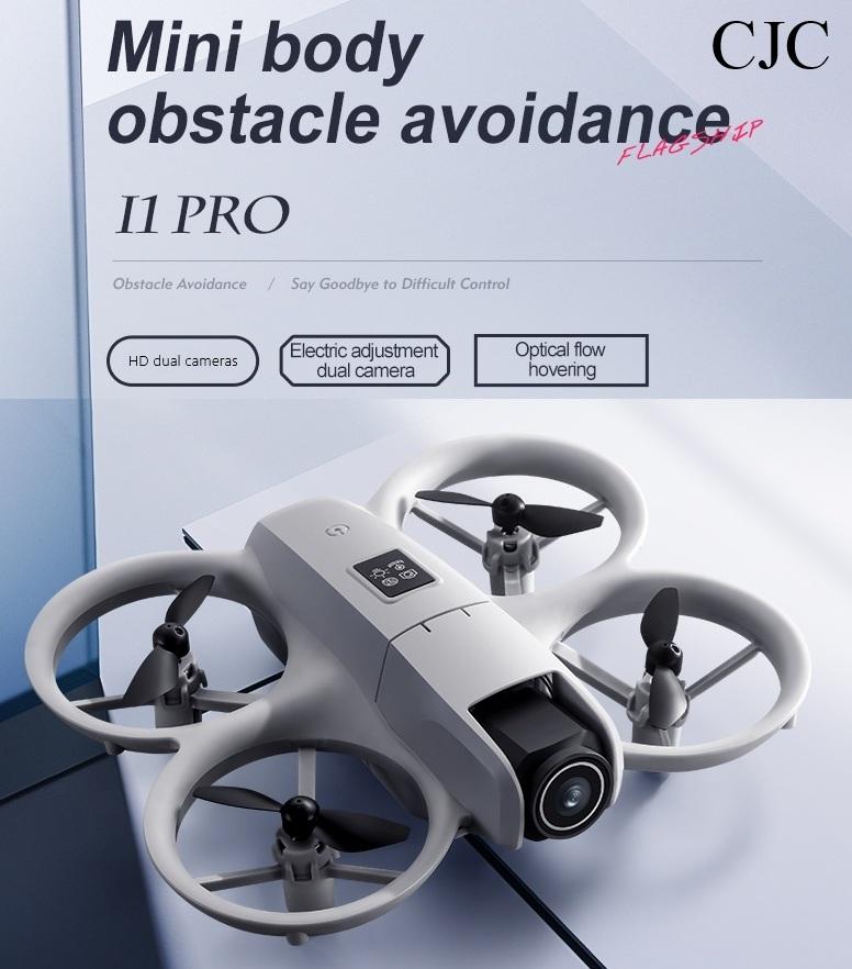 CJC i1 PRO Mini Drone for Kids & Adults - HD Dual Camera, Obstacle Avoidance, 360° Flip, 10min Flight Time, Perfect for Novices Over 4 Years Old, Christmas Gift stable hover
