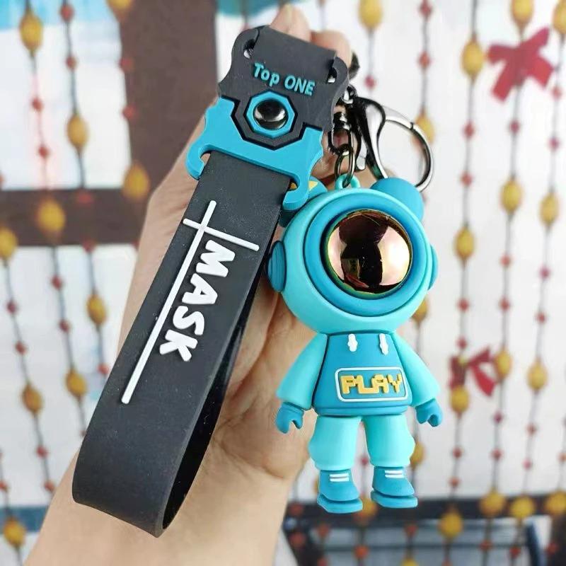 Astronaut Design Keychain for Handbags Purses Totes Backpacks Adorable & Functional Accessory, Cute Keychain for Car Keys for Men & Women, Universal Car Interior Decoration Accessories, Keychain Parking Key Astronaut Design Keychain for Handbags Purses Totes Backpacks Adorable & Functional Accessory, Cute Keychain for Car Keys for Men & Women, Universal Car Interior Decoration Accessories, Keychain Parking Key