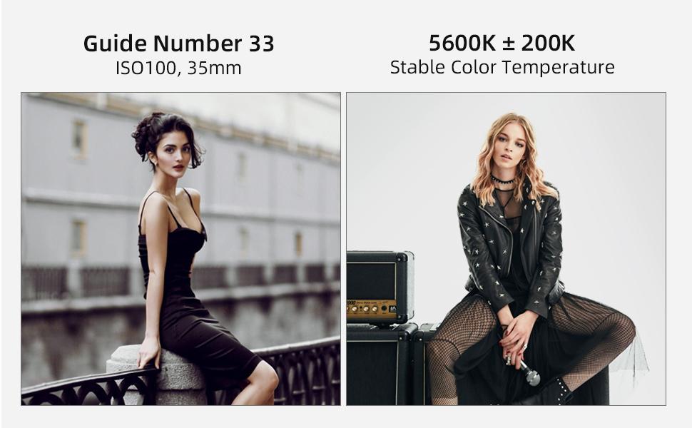 PHOTOOLEX FK300 Camera Flash Speedlite for Photography, GN33 Universal DSLR Flash with 270° Swivel & 90° Tilt Head, 8 Power Levels, 0.1–5s Recycle, M/S1/S2 Optical Slave, Portable Flash for Canon Nikon Sony Fujifilm Olympus Cameras