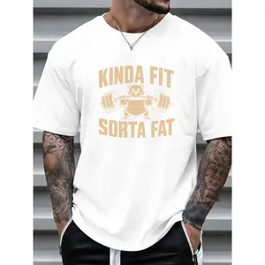 Funny Weightlifting Bear Tee –  Cotton Heavyweight Oversized Gym Shirt Streetwear Tshirt