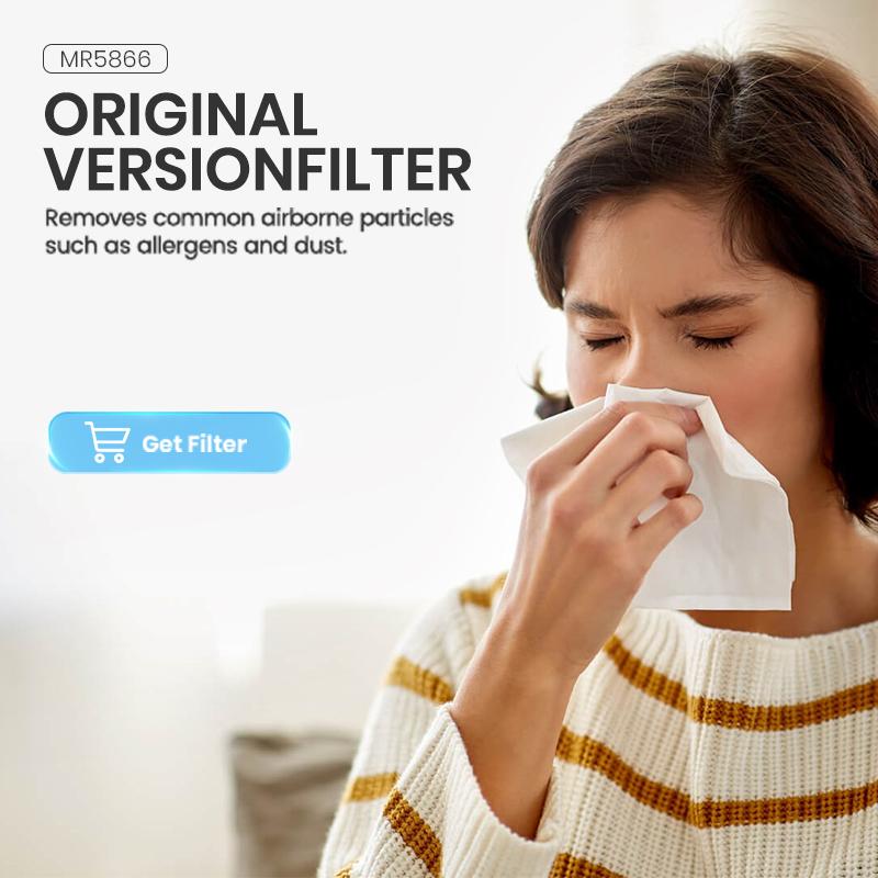 MORENTO 5866 Air Purifiers for Large Room Up to 1690 ft² with PM 2.5 Display,Auto Mode,Wi-Fi,Double-Sided Air Intake HEPA Filter—Removes Odour,Dust #TikTokShopBlackFriday