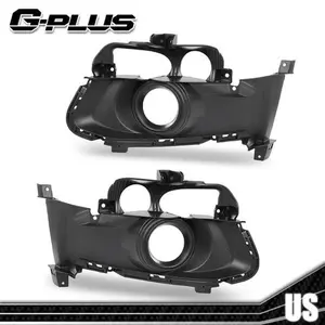 For 2015 2016 2017 Ford Mustang EcoBoost / GT Fog Light Cover LH & RH Pair