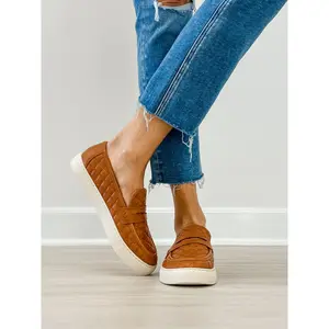 Corkys Guilty As Charged Quilted Loafers in COGNAC