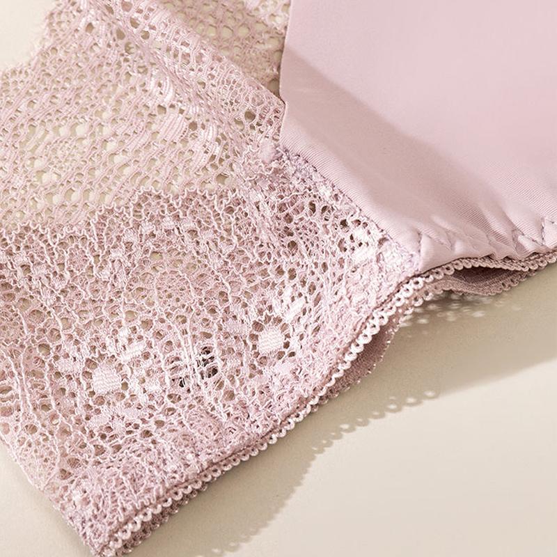 Women’s seamless low-rise lace panties with multiple layers of packaging; comfortable, skin-friendly low-rise triangle briefs; sports invisible thin-strap bikini briefs; women’s underwear for autumn/winter; basic soft, breathable triangle briefs