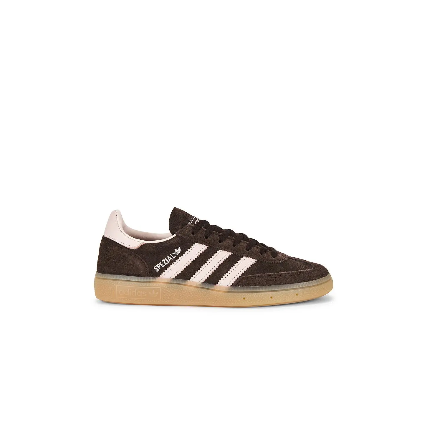 adidas Originals Handball Spezial Sneaker in Aurora Coffee, Sand Pink & Gum  3 - TikTok Shop