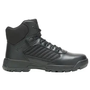 Bates Mens Tactical Sport 2 Mid 5 Inch Slip Resistant Soft Toe  Work/Duty - Black