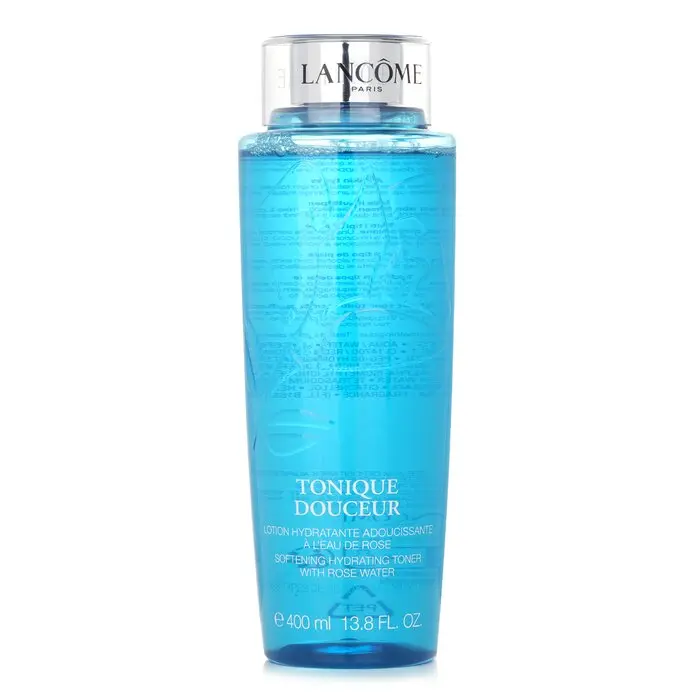 Lancome Facial Toner, Rose Water Soothing Daily Hydrating Softening Lotion for All Skin Types, 400ml/13.4oz, Flower, Moisturizer
