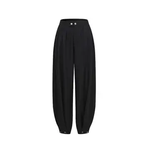 The Sera Woven Barrel Trousers
