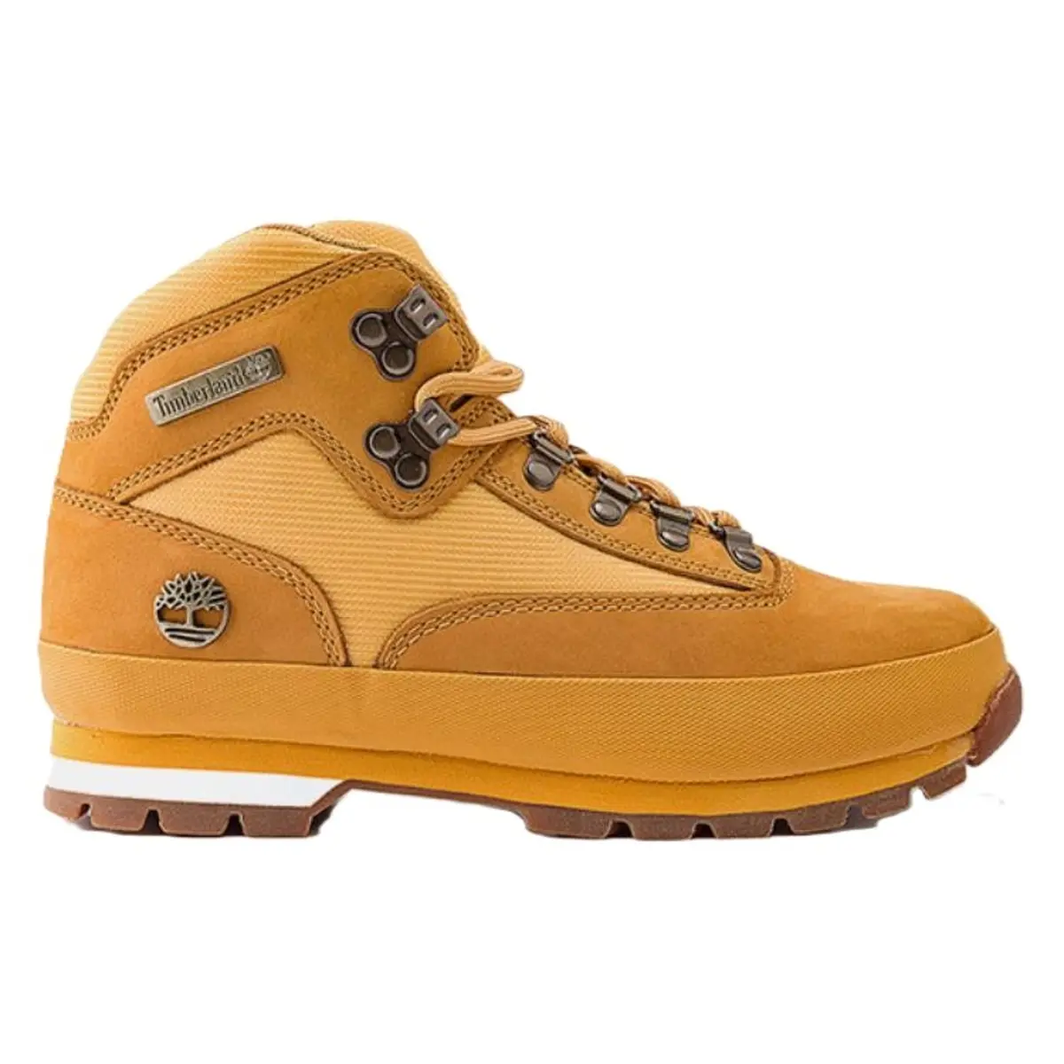Timberland Euro Hiker Mid Wheat Nubuck Men's Fashion Shoes New