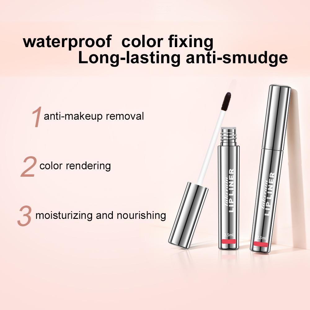 Shop Clearance&Valentine's Day Gifts & hit product 4Pcs Peel Off Lip Liner Stain Lip Gloss Lip Tint Set Velvet Matte Tattoo Long Lasting Waterproof Transfer Proof Brightening Cosmetic Clear Lipstick