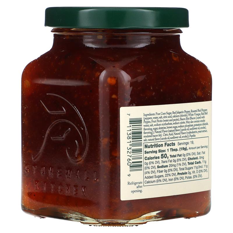 Stonewall Kitchen Spicy Chili Bacon Jam, Medium, 12.75 oz (361 g)