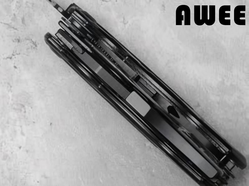 AWEE Gifts for Men,Multitool Pocket Knife with Blade,Stocking Stuffers for Men,Christmas Valentinens Day Fathers Day Birthday Gifts for Him Dad Husband,Camping,Emergency,Outdoor, knife pocket multitool Folding Stainless Steel