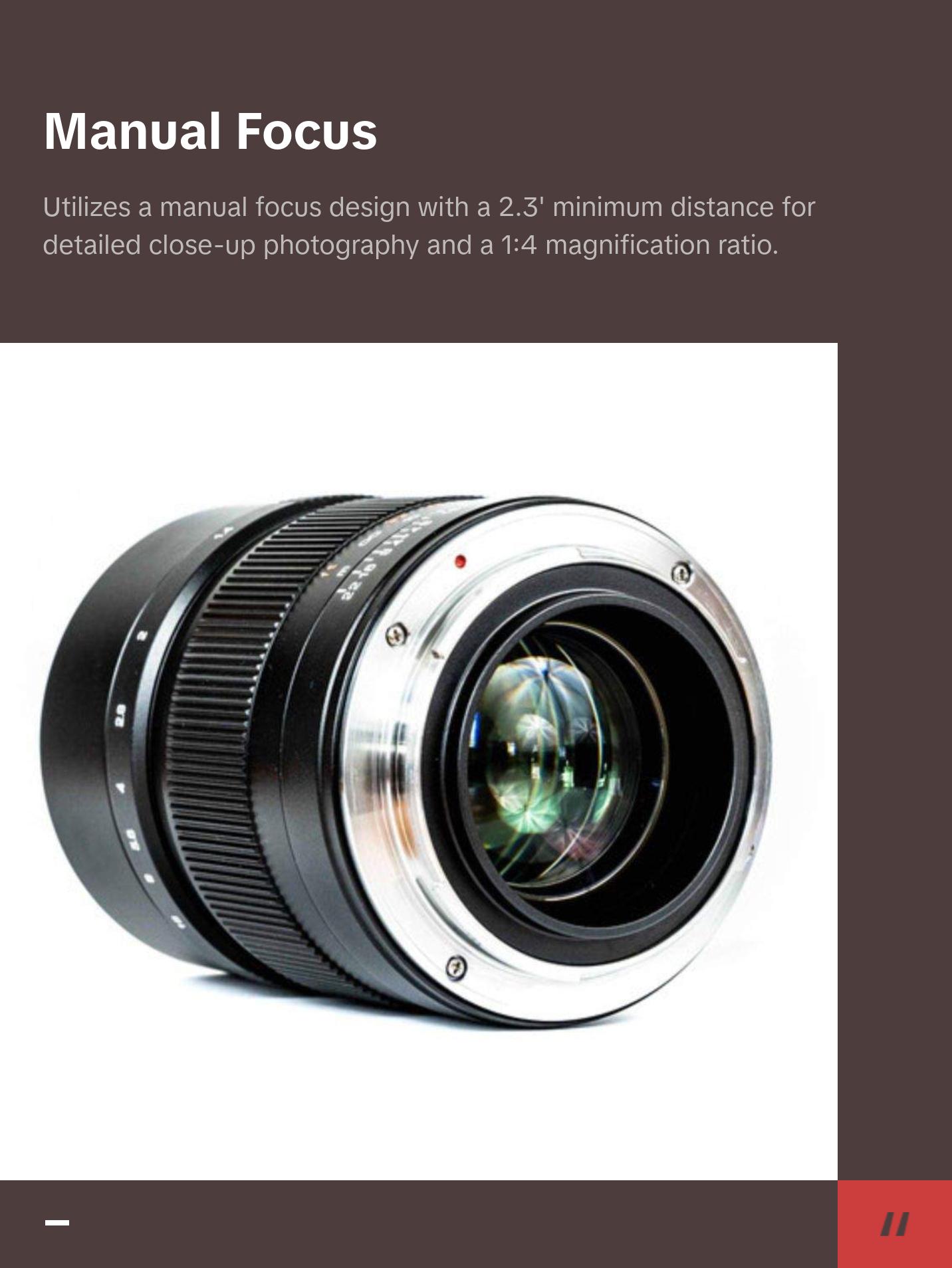 Mitakon Zhongyi Speedmaster 65mm f/1.4 Lens for Fujifilm G Mitakon Zhongyi Speedmaster 65mm f/1.4 Lens for Fujifilm G