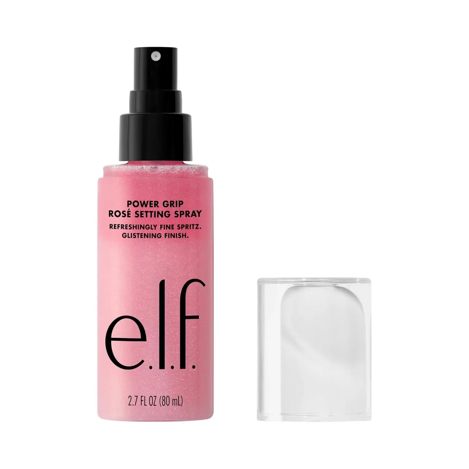 e.l.f. Power Grip Dewy Setting Spray, Ultra Fine Mist Made With Hyaluronic Acid, Grips Makeup For A Hydrated-Looking, Dewy Finish, Vegan & Cruelty-Free