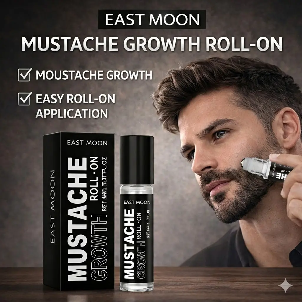 Men's Beard Care Rollerball, Men's Nourishing, Thickening, and Strengthening Beard Roots Beard Care Liquid