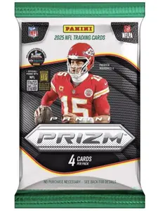 NFL Panini Prizm Football 2025 Blaster Pack - 4 Cards Per Pack