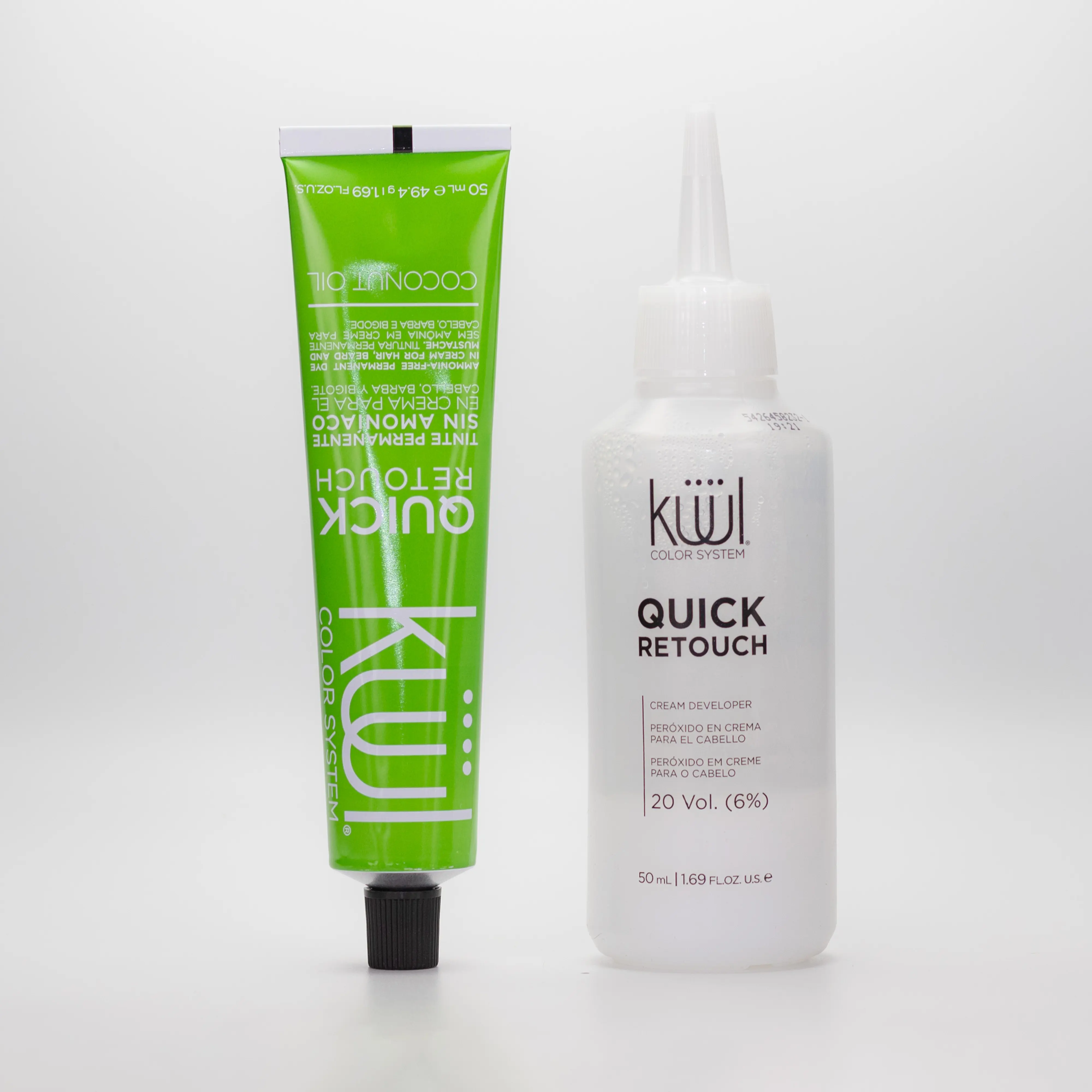 Kuul Quick Retouch 10-Min Hair Color Kit, Ammonia-Free Gentle Haircare Product