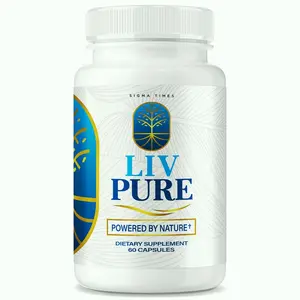 Liv Pure Capsules For Liver Detox Support supplement 1 Bottle