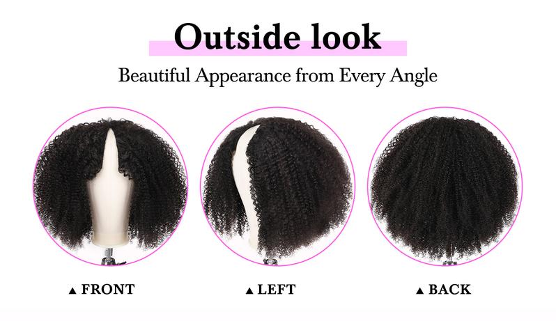 Vshow Upgrade Afro Kinky Human Hair Drawstring V Part Wig Best Beginners Glueless Wigs Ready To Wear All Size Fit V Part Human Hair Wig #fallfresheness